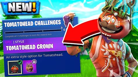 New Tomatohead Challenges How To Customize Tomato Head Skin In Fortnite Battle Royale Youtube