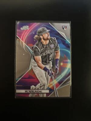 Topps Cosmic Chrome Ryan Vilade Rc Colorado Rockies Rookie Ebay