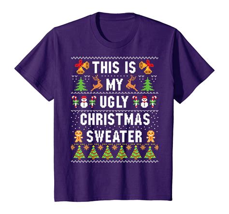 This Is My Ugly Sweater Funny Christmas T Shirt Unisex Tshirt