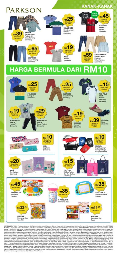 Parkson Betul Betul Jimat Promotion Catalogue Aug Sep