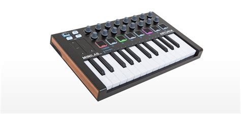 Arturia Minilab Mkii Black Edition Controlador Midi Expo Music Perú