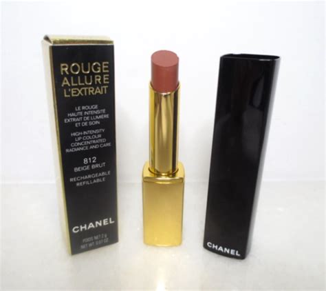 Chanel Rouge Allure Lextrait Lip Colour Beige Brut Refillable