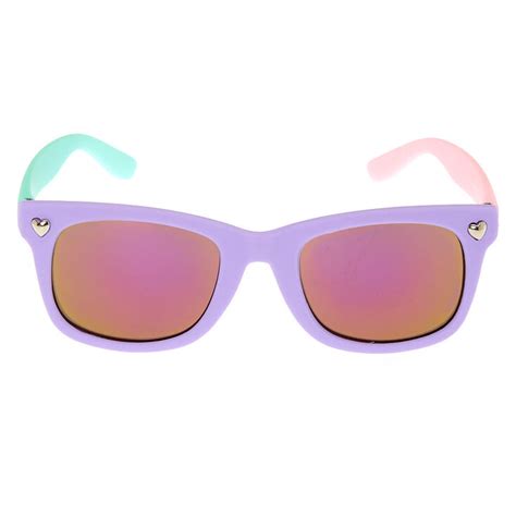 Claires Club Multi Colored Sunglasses Claires Us