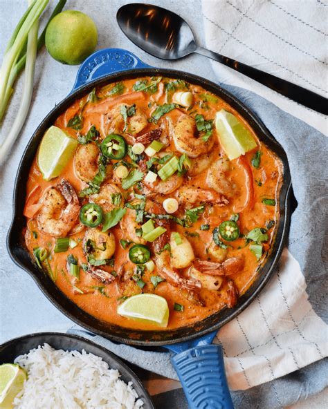 Healthy Thai Coconut Shrimp Curry Super Safeway