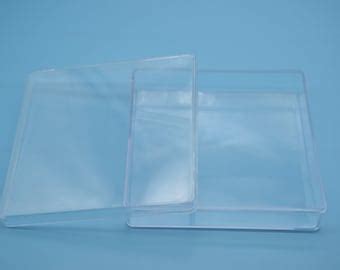 10 Square Clear Plastic Box Transparent Ps Box With Lid Clear Box