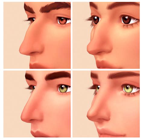 Best Sims 4 Custom Nose Cc Sliders All Free Fandomspot