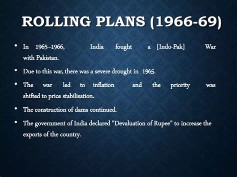 Five Years Plan Of India PPT