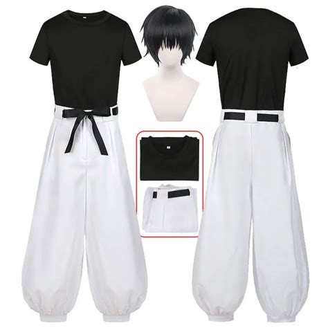 Anime Jujutsu Kaisen Fushiguro Toji Cosplay Kost M Niforma St