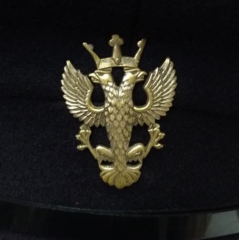 Mercian Regiment No1 Dress Hat Uniform Issue Small Peak Insignia