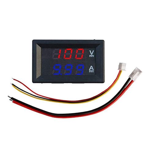 2 STÜCKE 0 28 Digital Volt Voltmeter Amperemeter Meter DC 100 V 50 A