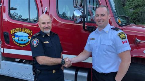 Wilsons Landing Has A New Fire Chief Vernon Matters