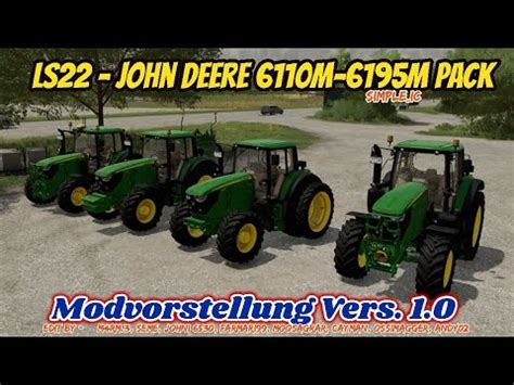 Ls Fs John Deere M M Pack Vers Modvorstellung