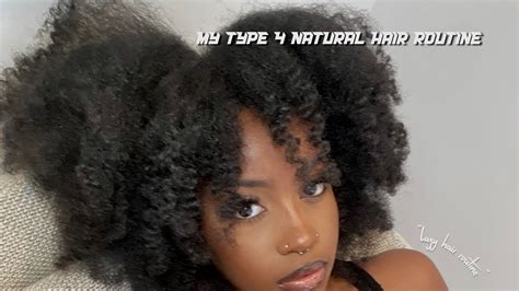 My Type Natural Hair Routine Wash Day Blow Drying And Fluffy Braid