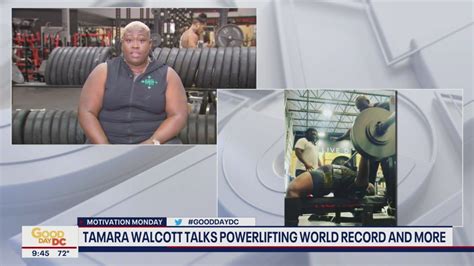 Tamara Walcott Powerlifter And Coach Media