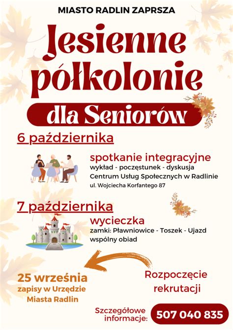 Przed Nami Kolejne P Kolonie Dla Senior W Miasto Radlin