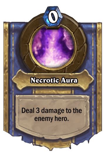 Necrotic Aura Hearthstone Card Library