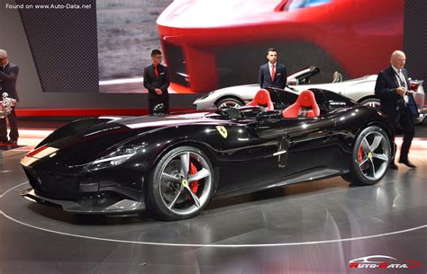 2019 Ferrari Monza SP SP2 6 5 V12 810 CV Automatic Scheda Tecnica E