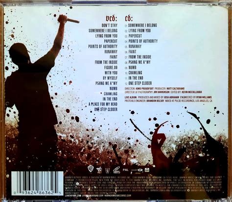 LINKIN PARK LIVE IN TEXAS CD VCD ROCK CONCERT Hobbies Toys Music