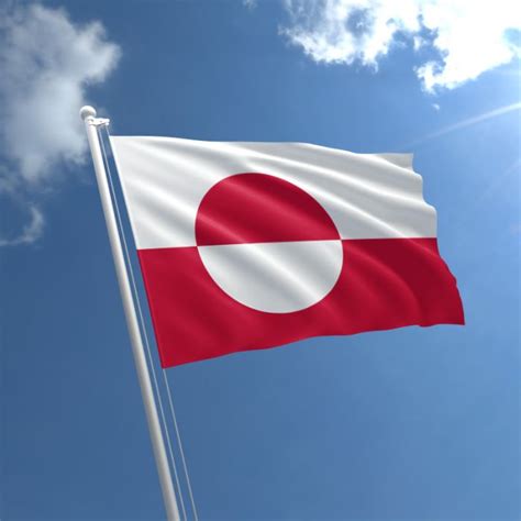 Greenland Flag Buy Flag Of Greenland The Flag Shop