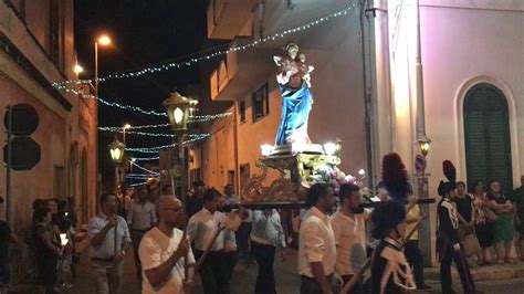 Processione Madonna Della Neve 2017 Neviano 1 Youtube