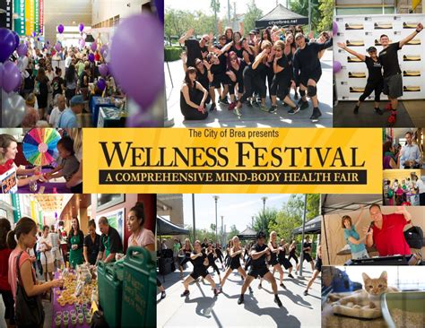 Brea Ca Official Website The City Of Breas Wellness Festival