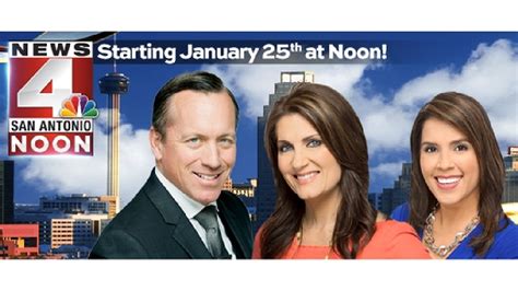 News 4 Sa Launches Noon Newscast On January 25 Woai