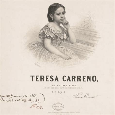 Teresa Carre O La Poco Conocida Historia De La Ni A Prodigio