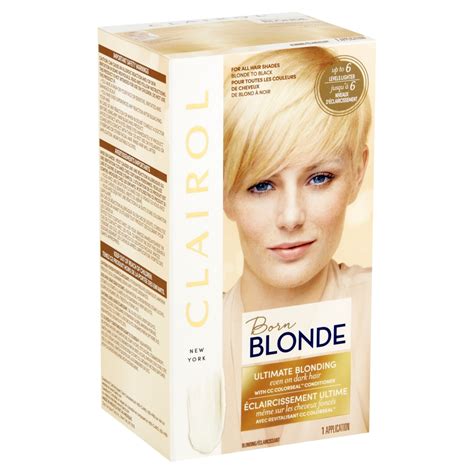 Clairol Borne Blonde Permanent Hair Dye Ultimate Blonding Hair Color