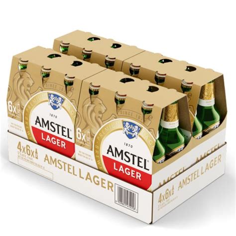 Amstel Lager 4x 6x330ml NRB Tray The Sip Collection