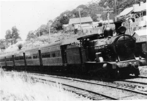 Nswgr C32 Locomotive No 3357 Hauling Passenger Train Unidentified