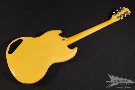 Gibson Sg Les Paul Junior Tv 1961 Tv Yellow Guitar For Sale Tundra