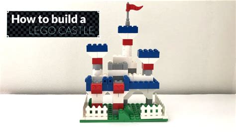 How To Build A Lego Castle Tutorialeasy Youtube