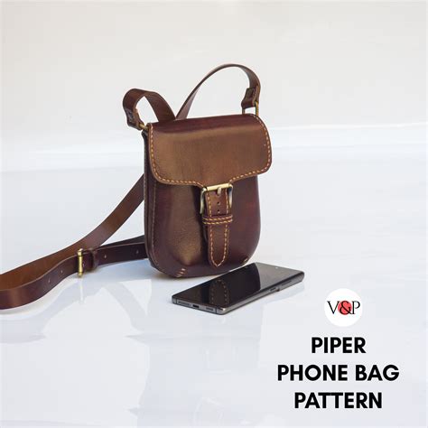 Piper Phone Bag, Crossbody Bag, PDF Pattern and Instructional Video by