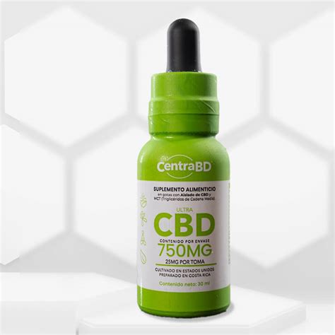 Aceite Cbd Aislado Mg Por Ml Centrabd Cbd