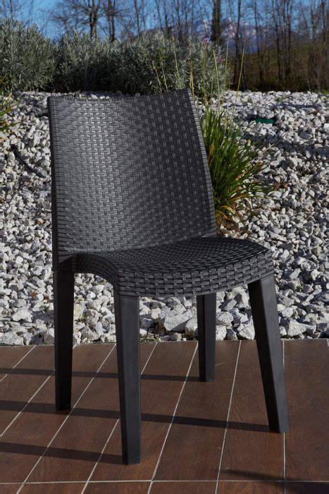 Chaise Dext Rieur Trieste Si Ge De Jardin Chaise Pour Table Manger