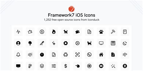 Framework7 IOS Icons By Iconduck Figma Community