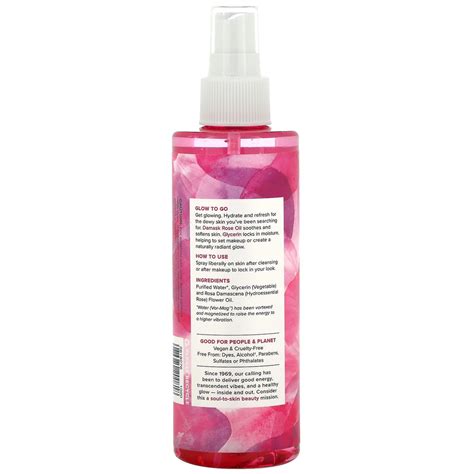 Heritage Rosewater And Glycerin Hydrating Facial Mist 8 Oz Spray Hilife Vitamins