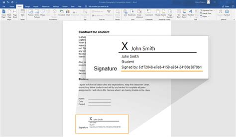 How to Draw a Signature Line in Word 2013 - Kemp Dientiong