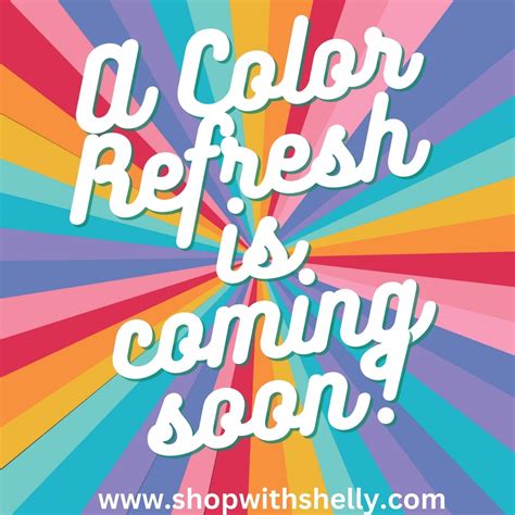 Stampin' Up! Color Refresh is Coming!