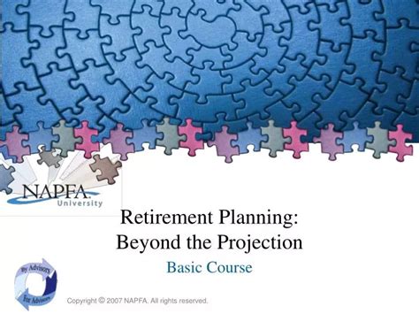 Ppt Retirement Planning Beyond The Projection Powerpoint Presentation Id4041951