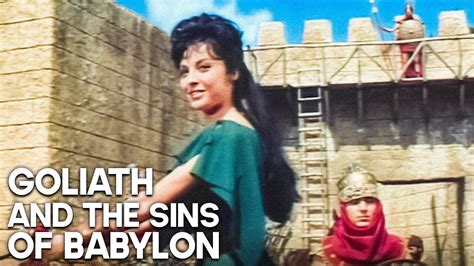 Goliath And The Sins Of Babylon Classic Action Movie Adventure