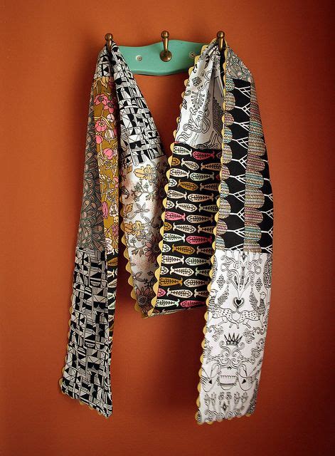 Patchwork Scarf Diy Scarf Fabric Scarf Diy Knitting Scarf