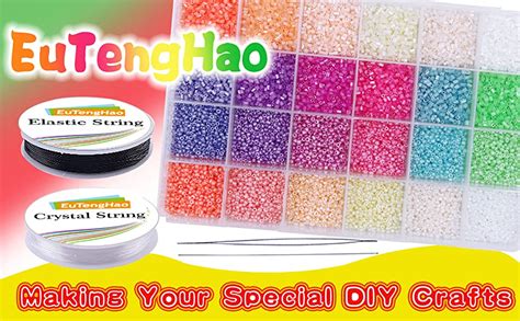 Amazon Eutenghao Pcs Tube Glass Seed Beads And Small Pony