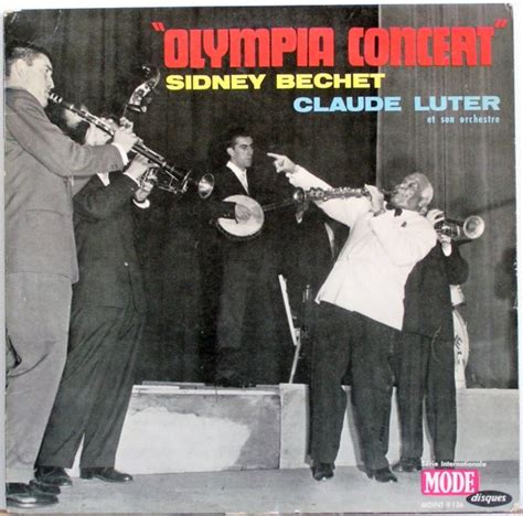 Sidney Bechet Claude Luter Et Son Orchestre Olympia Concert Vinyl