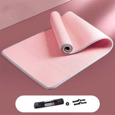 10MM Yoga Mat NRB Non Slip Mats For Fitness Extra Thick Pilates Gym