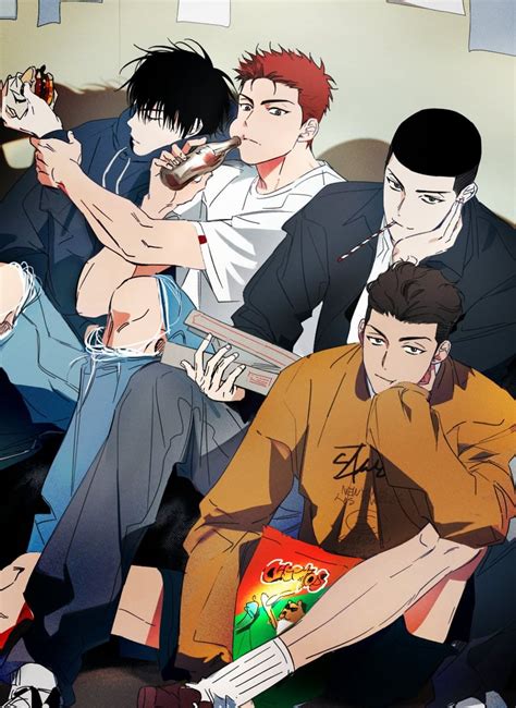 Sakuragi Hanamichi Rukawa Kaede Miyagi Ryouta And Sawakita Eiji