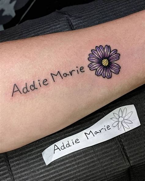 53 Beautiful Aster Flower Tattoo Ideas [2024 Guide]