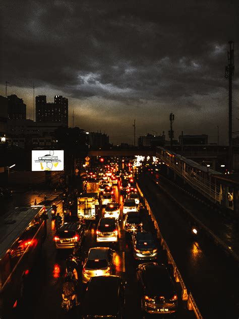 Gambar Daerah Perkotaan Daerah Metropolitan Mobil Langit