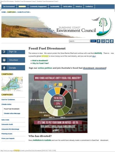 Fossil Fuel Divestment Movement Monitor