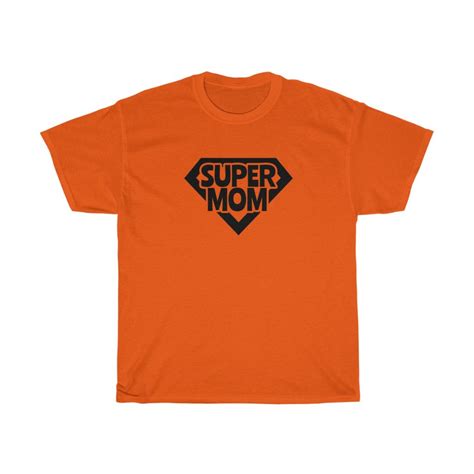 Super Mom T Shirt Super Mom Superman Mom Shirt Superman Etsy